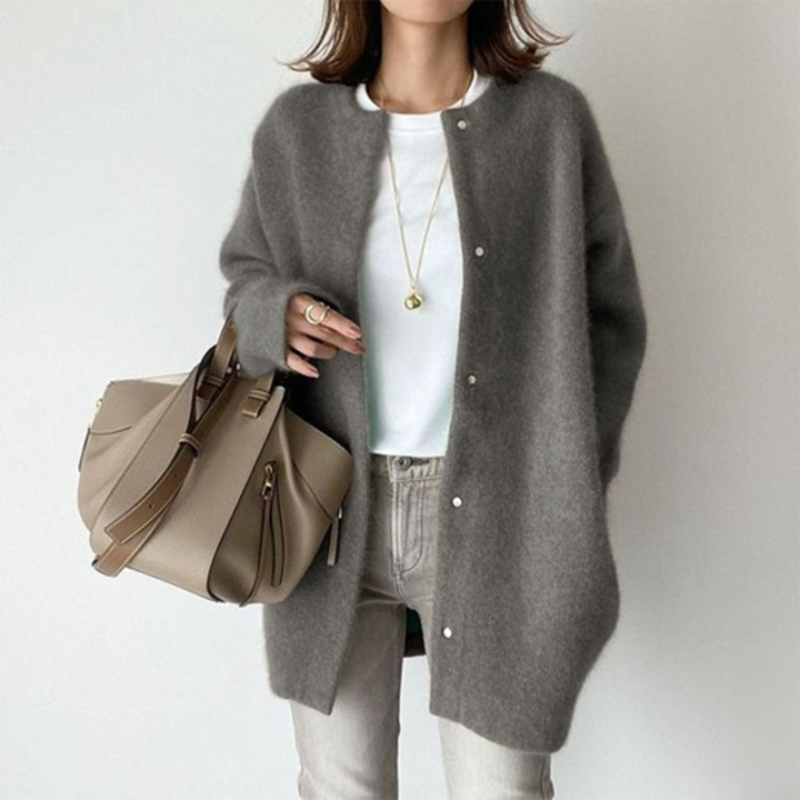 Raveena Comfortable Cardigan, view 5 - Elena Harper