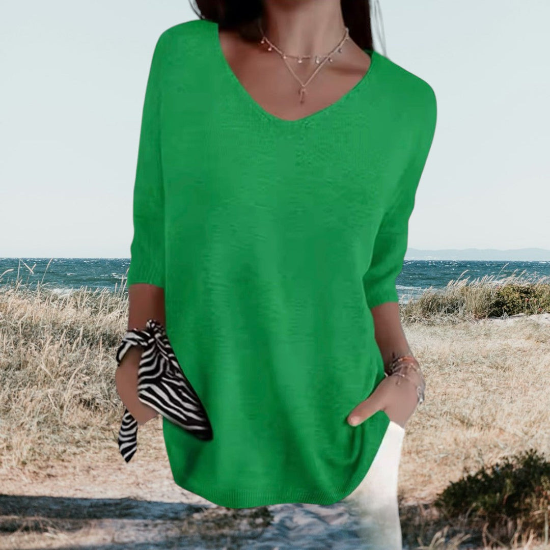 Marie - V-Neck Top