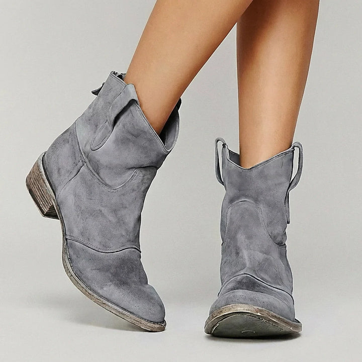 Carien™  |  Ankle Boots Women Cowboy