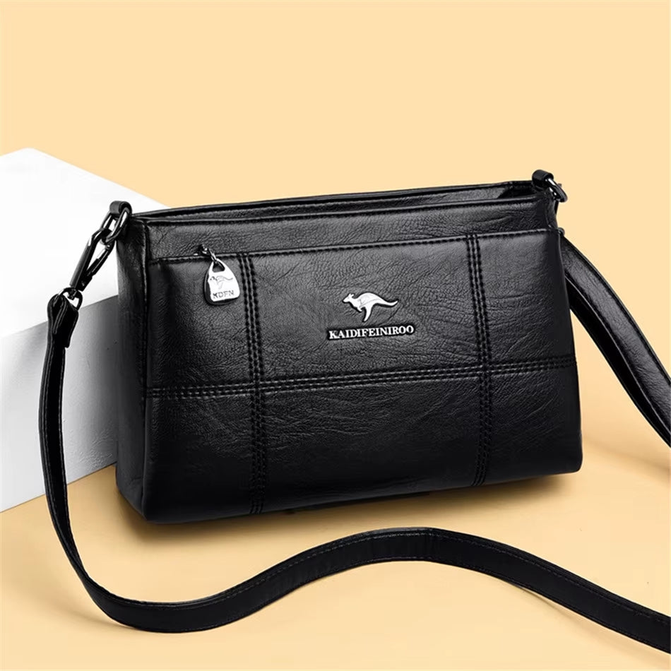 Palmera Partitioned Shoulder Bag