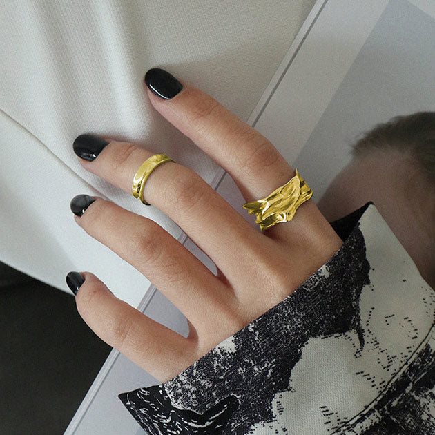 Jaylinette™  |  Big Ring 18k Gold