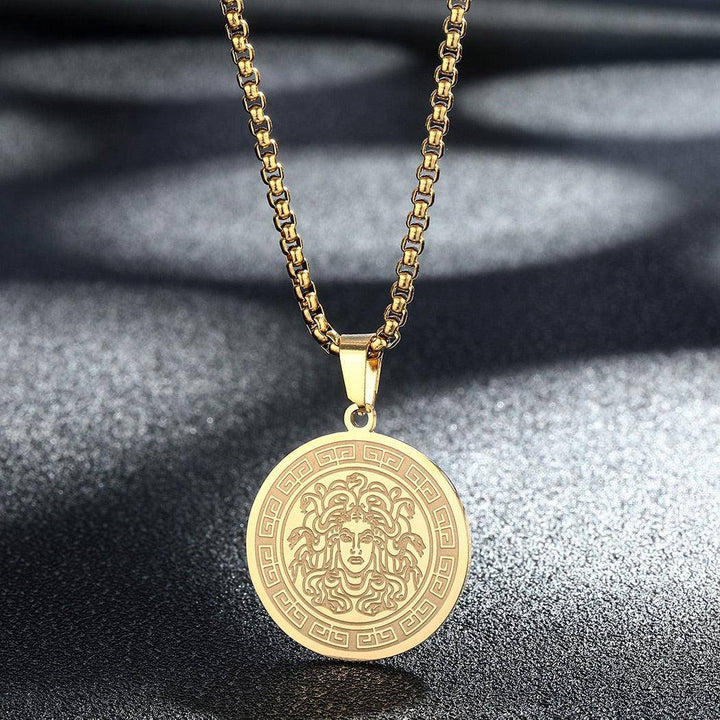 Emma & Rose Manhattan Rafael™ Athena Chain in gold, elegant jewelry featuring a sleek gold chain design.