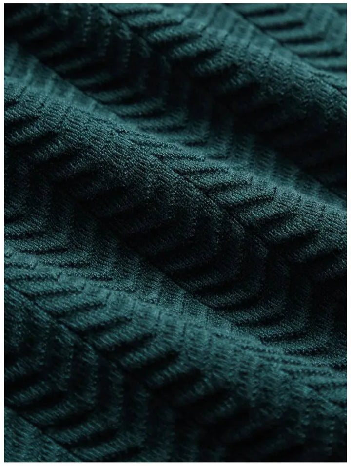 LAURENT MONACO | TEXTURED KNIT T-SHIRT FOR MEN
