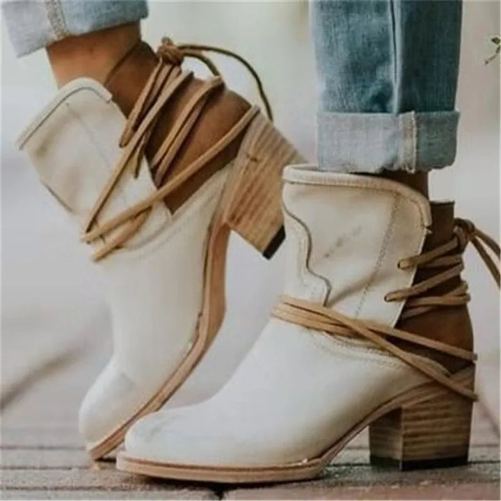 Vintage Leather Western Boots
