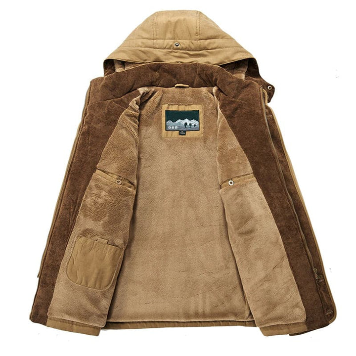 Men's Hooded Parka Jacket – Ultimate Winter Warmth & Style