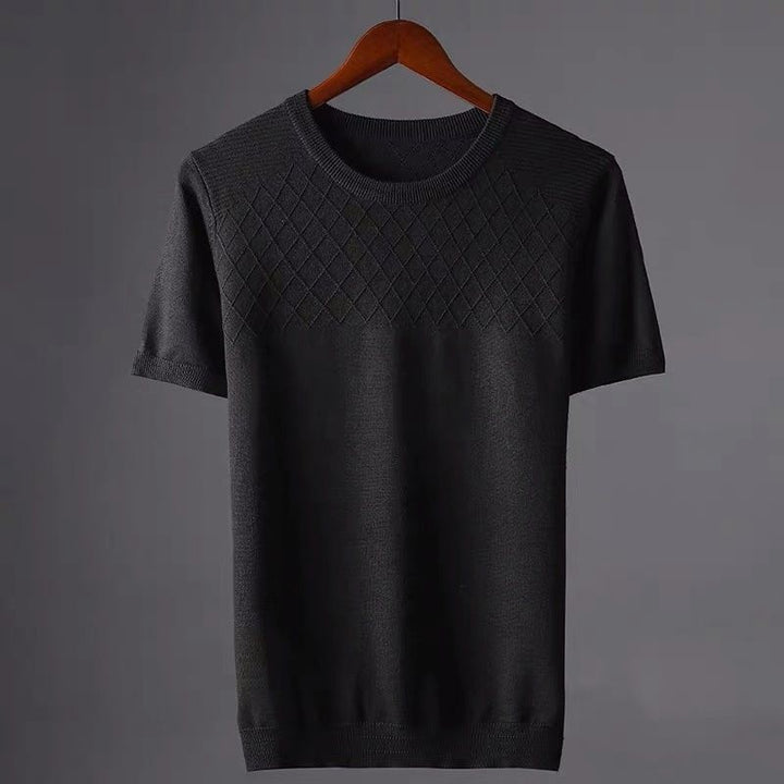 Soft and Breathable Men's T-Shirt with Round Neck - Elena Harper