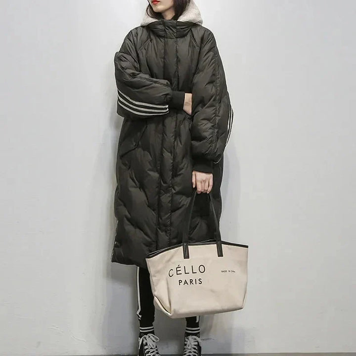 Women's Elegant Hooded Winter Puffer Jacket
