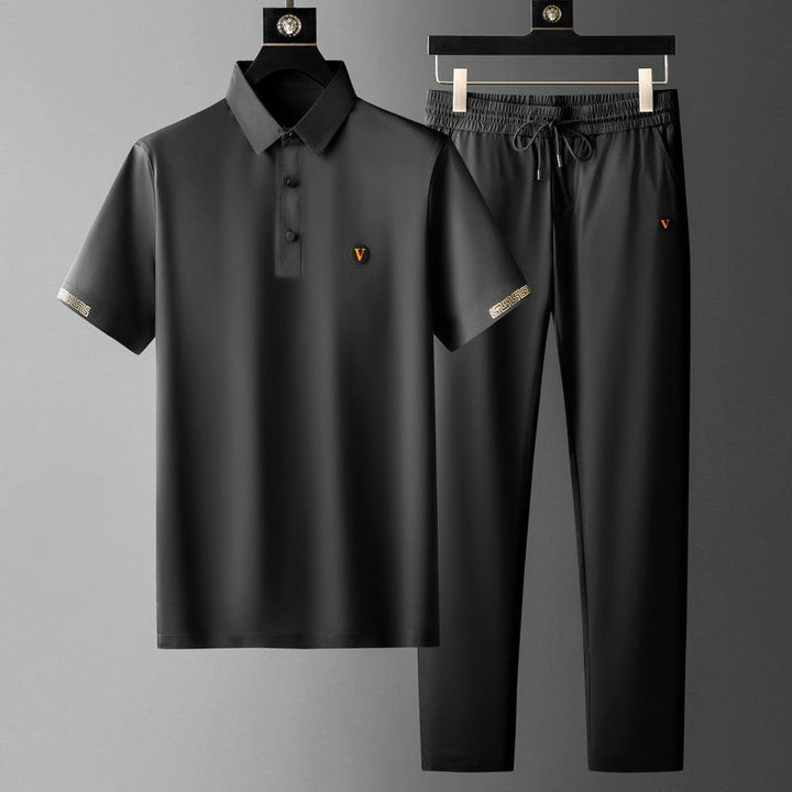 Men’s Smart Polo & Trousers Co-Ord Set