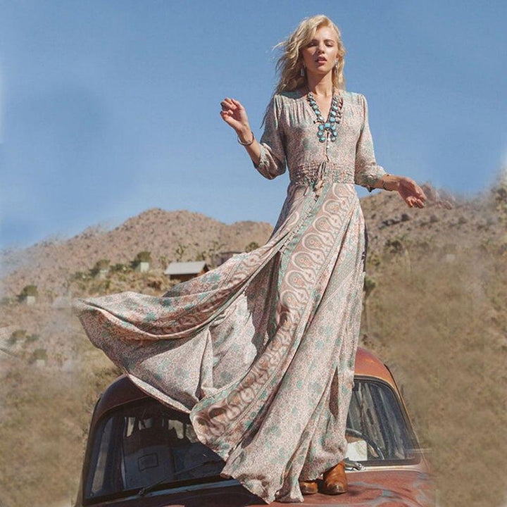 Adrienne - Bohemian Ethnic Dress