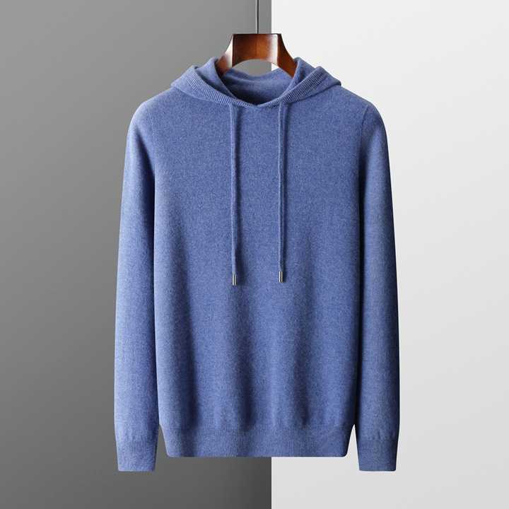 Emma & Rose cashmere hooded sweater — premium knitwear