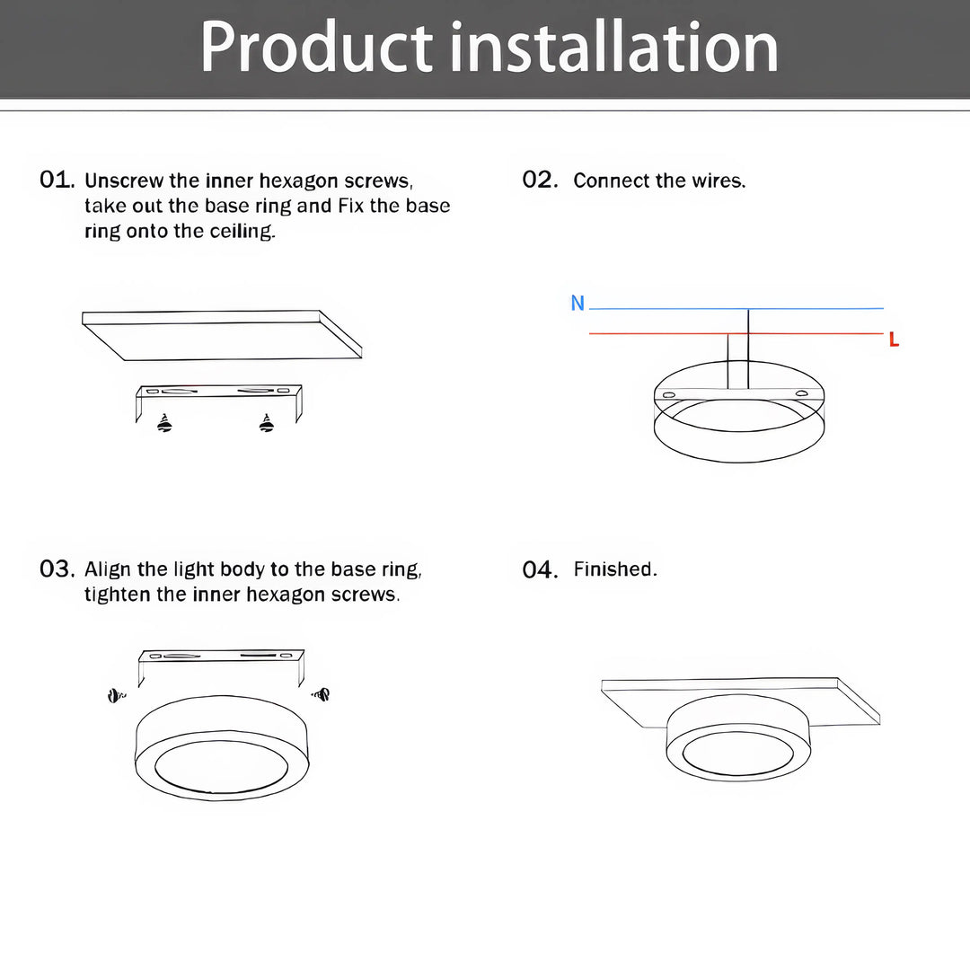 LED Recessed Spot Ultra Slim - Energy Efficient Ceiling Light