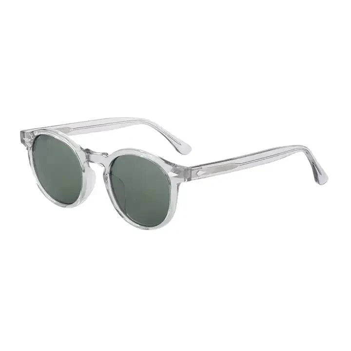 Skyler™ Timeless Tinted Sunglasses by Emma & Rose Manhattan with round frames and tinted lenses, displayed on a neutral background.