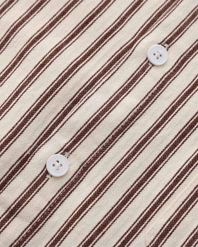 Striped Long Sleeve Shirt for Men