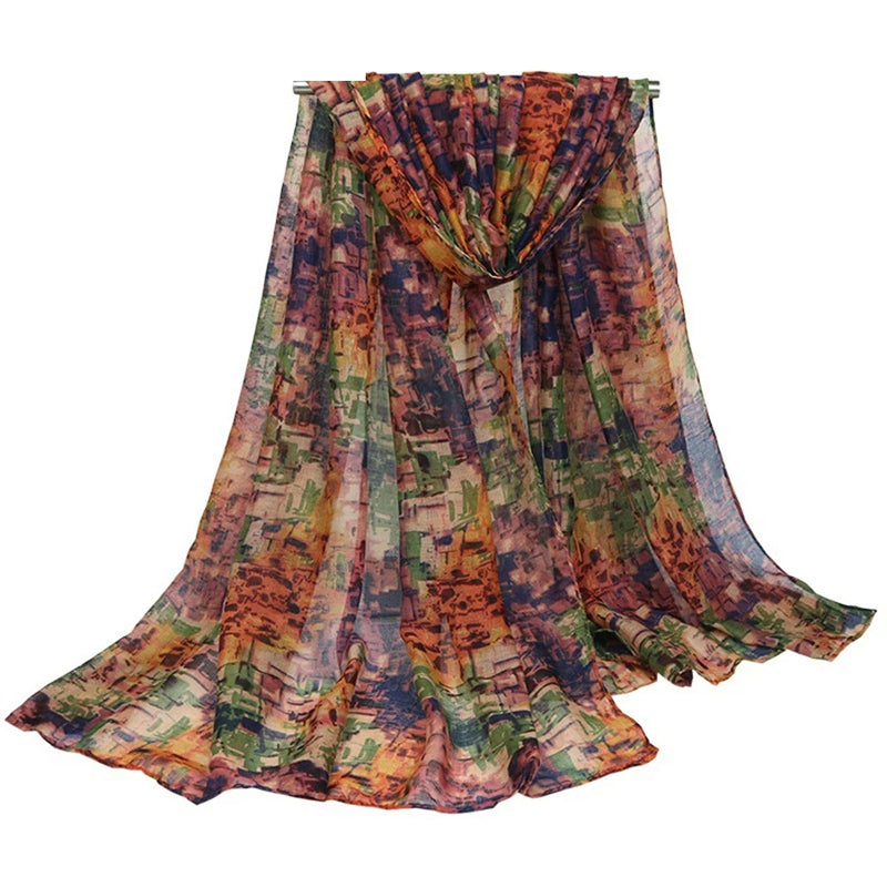Vintage Printed Scarf