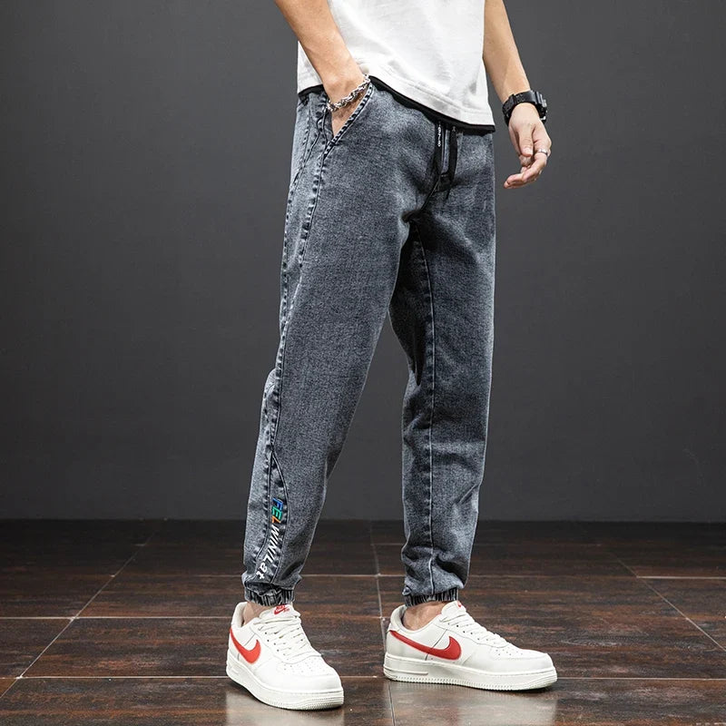 Brando Soft Denim Pants, view 4 - Elena Harper