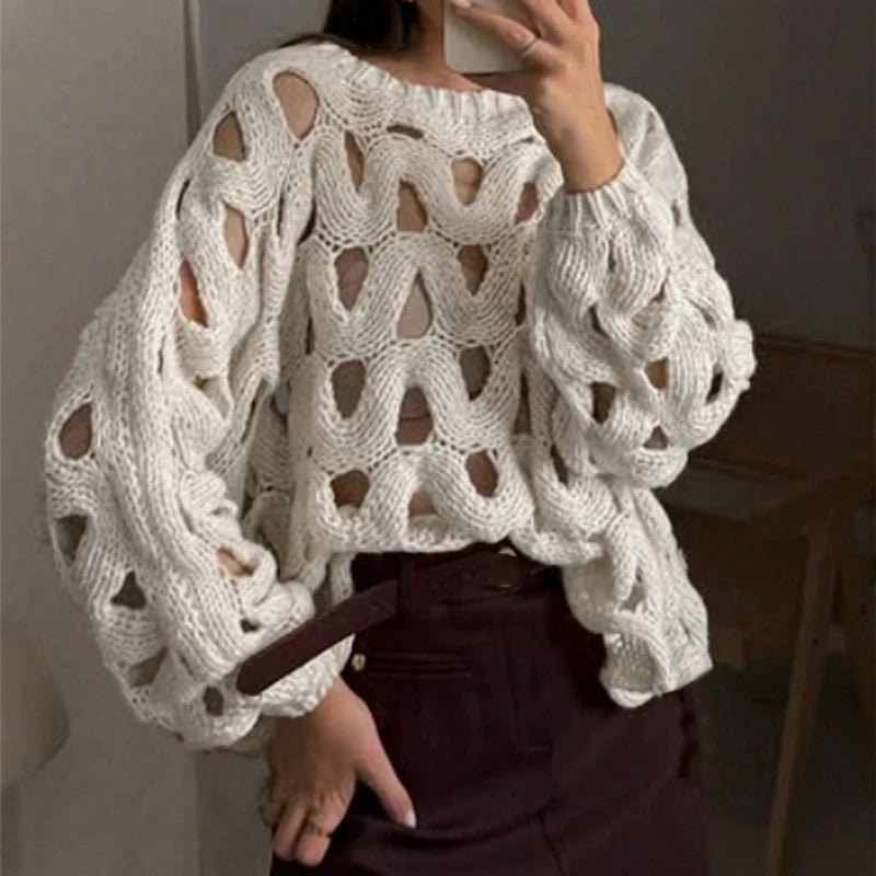 Crochet Sweater for Women | Airy & Light