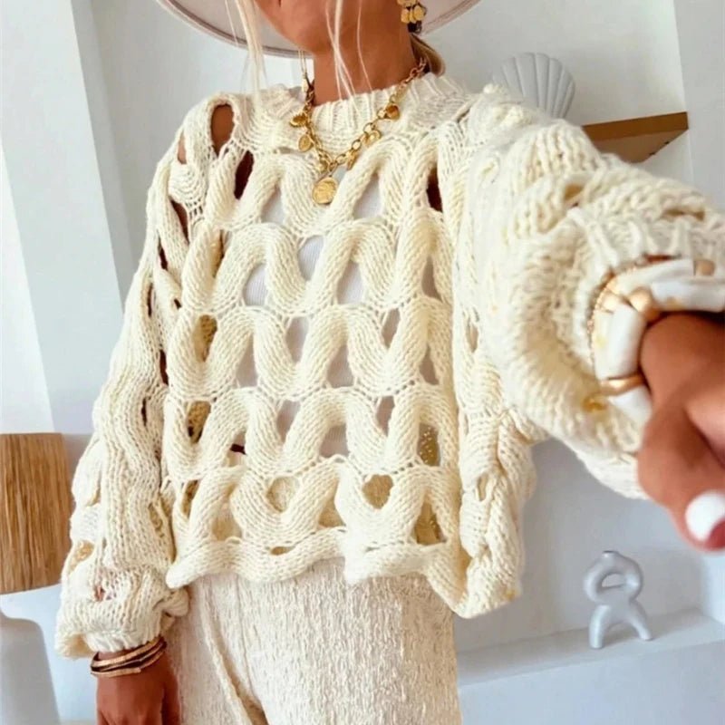 Crochet Sweater for Women | Airy & Light