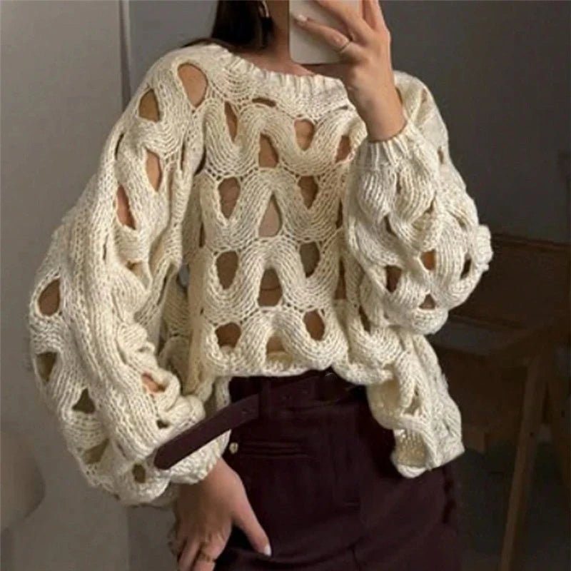 Crochet Sweater for Women | Airy & Light