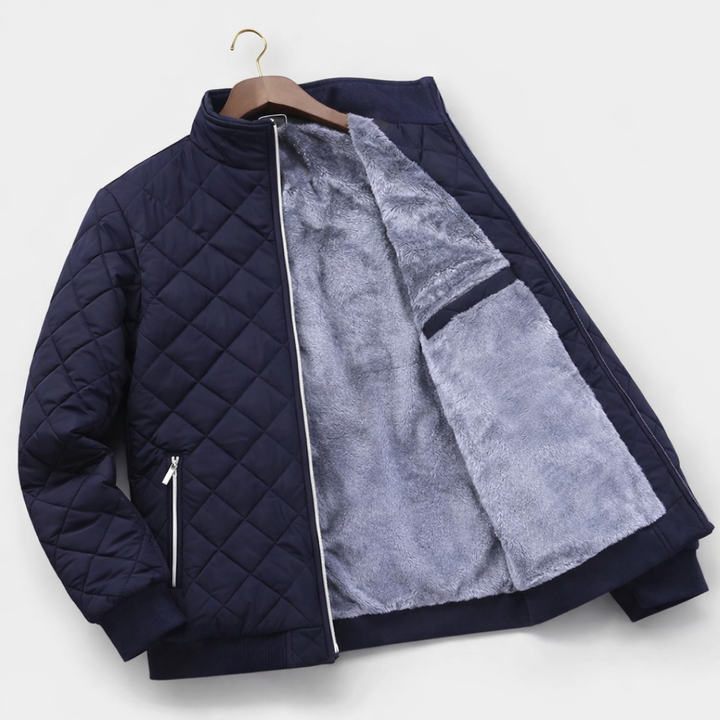 LAURENT MONACO | CLASSIC WARM QUILTED WINTER JACKET FOR MEN