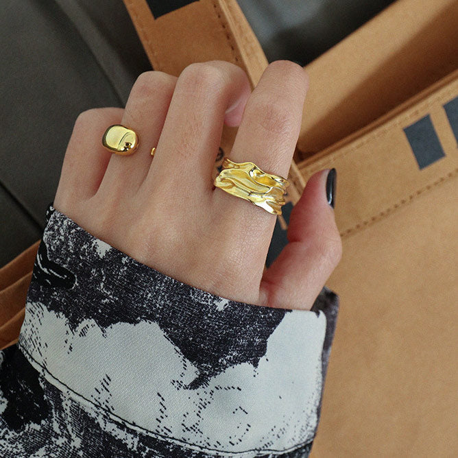 Jaylinette™  |  Big Ring 18k Gold