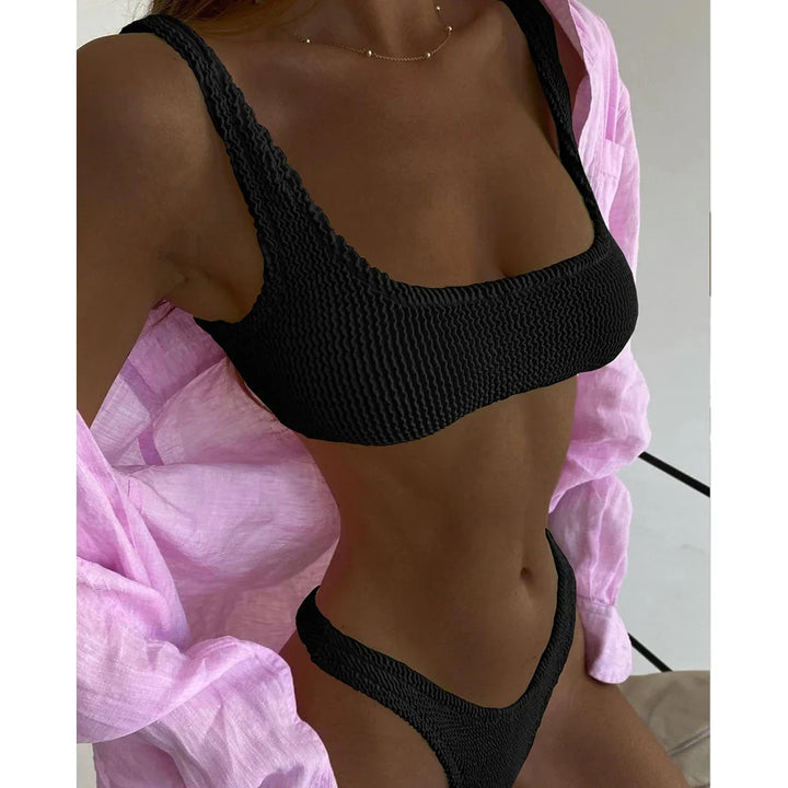 Beautifully Finished Bathing Suit in a Timeless Design - Elena Harper