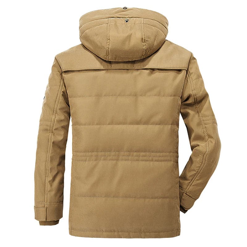Men's Hooded Parka Jacket – Ultimate Winter Warmth & Style