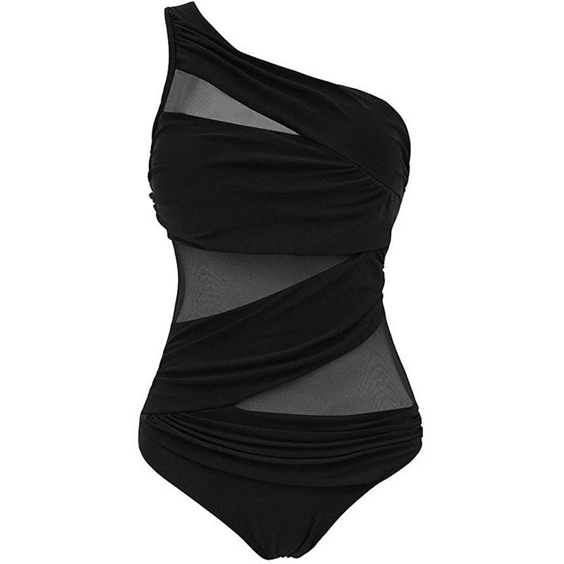 Nayla | Your Elegant One-Shoulder Swimsuit in Comfortable Sizes