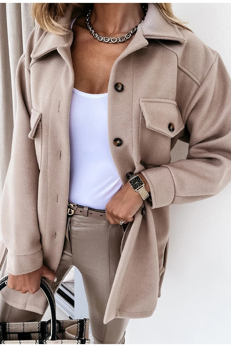 Yara – Chic Women's Overcoat