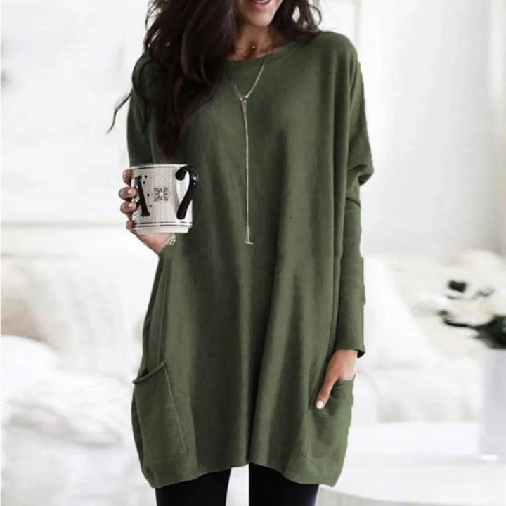 Anja™ - Casual Pocket Top
