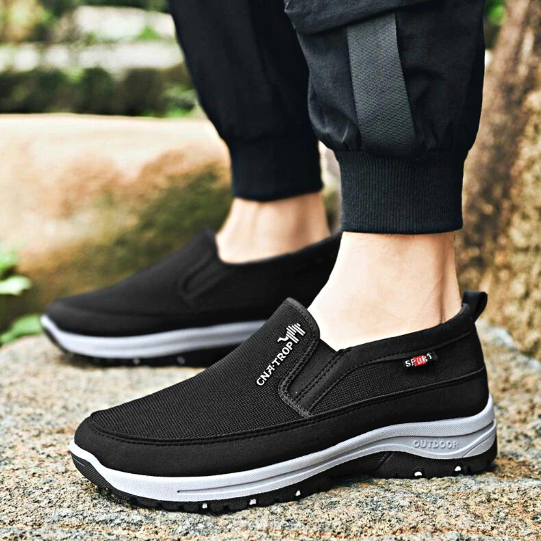 Men's Winter Shoes Slip On Knitted Non-Slip with Memory Foam