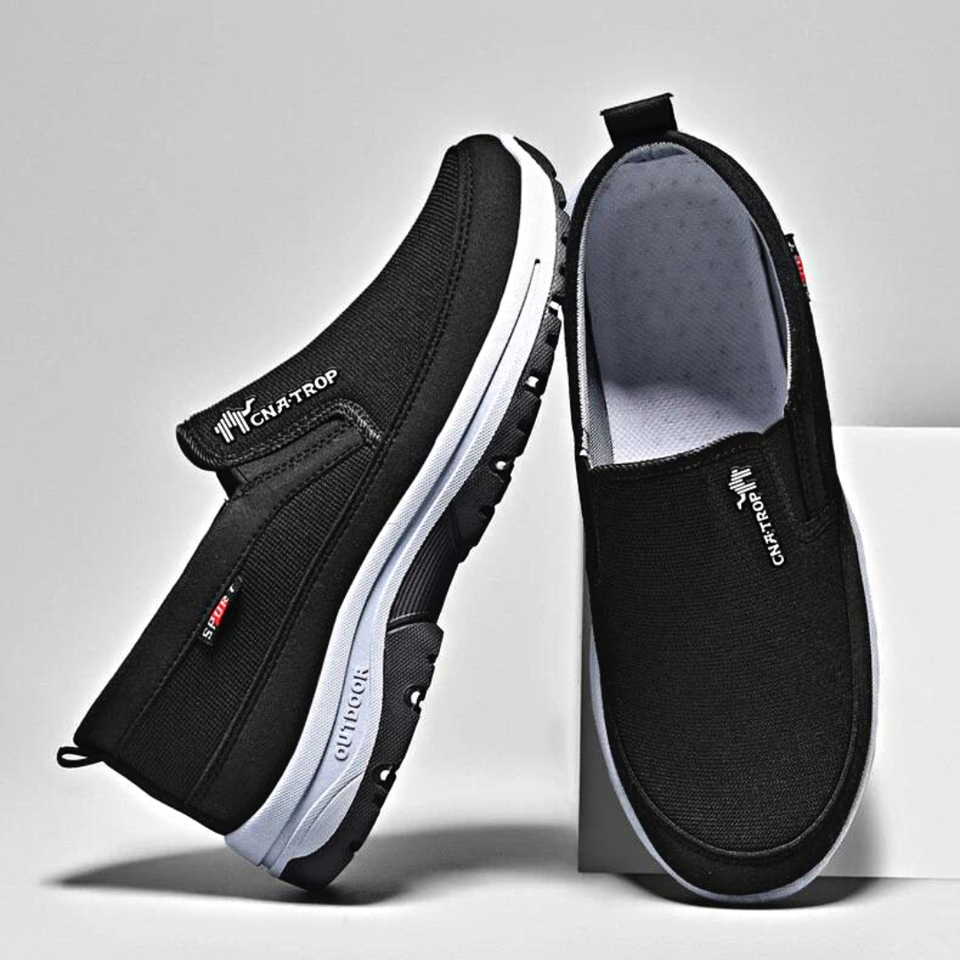 Men's Winter Shoes Slip On Knitted Non-Slip with Memory Foam