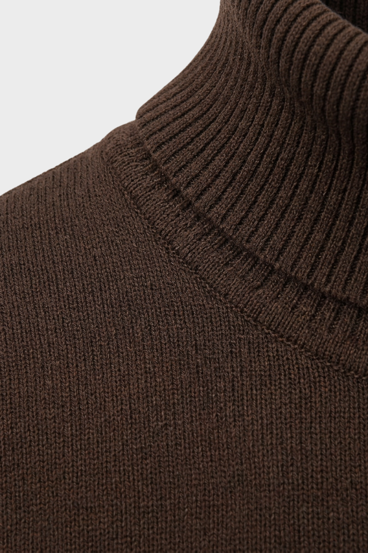 Men's Turtleneck Sweater | Slim Basic Cut