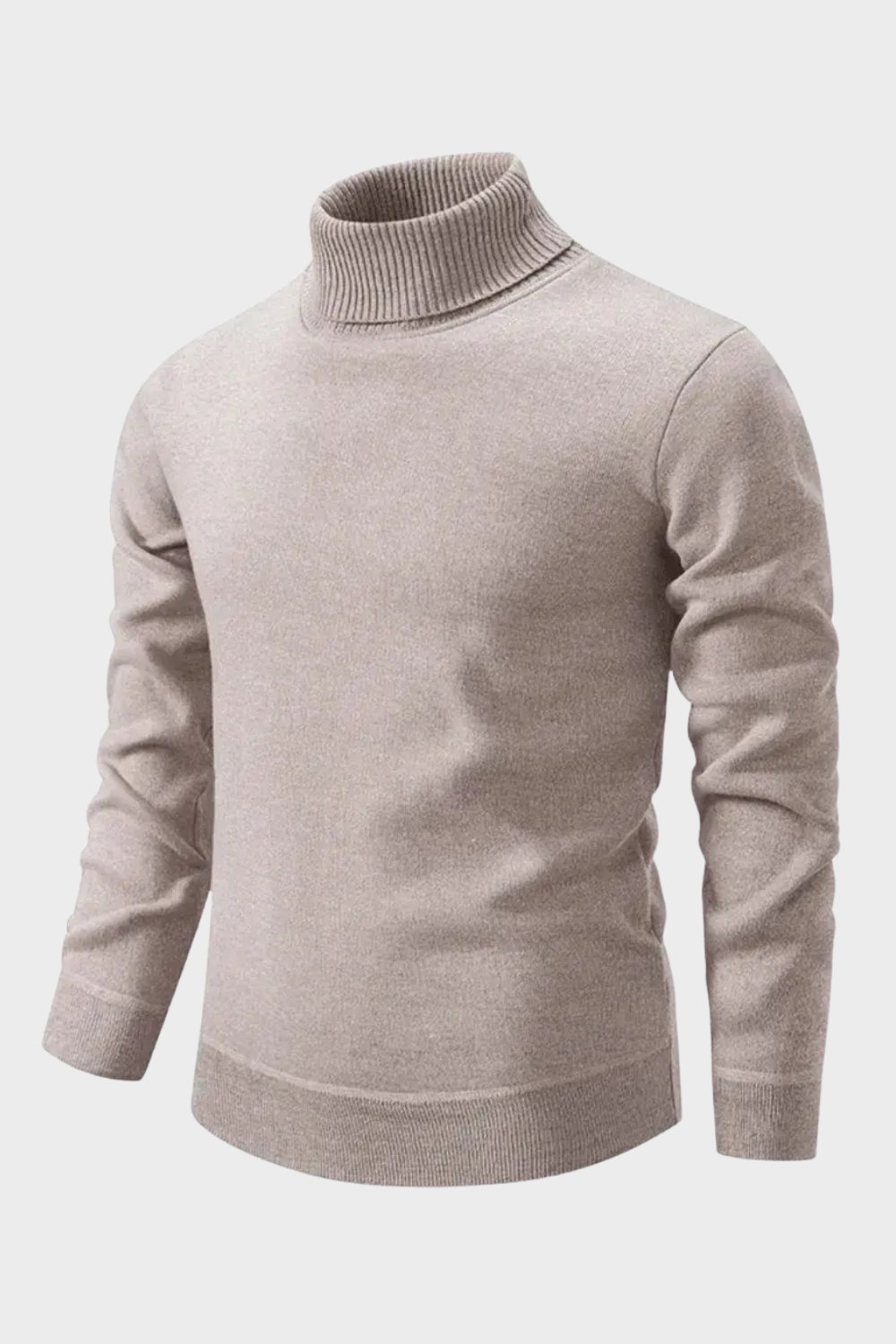 Men's Turtleneck Sweater | Slim Basic Cut