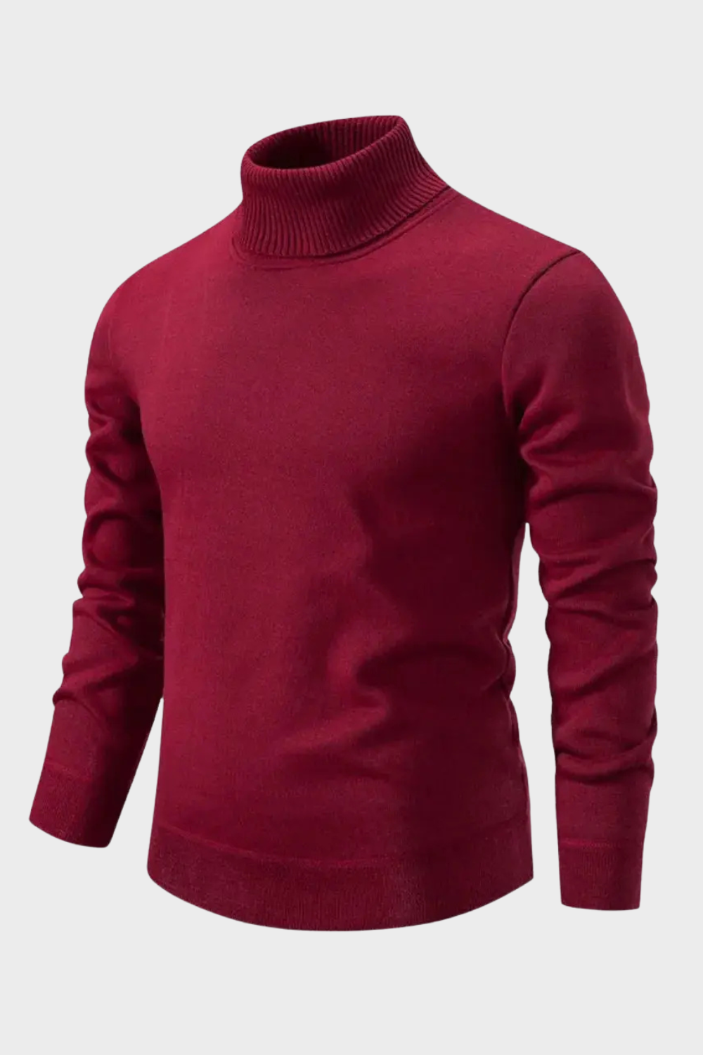 Men's Turtleneck Sweater | Slim Basic Cut
