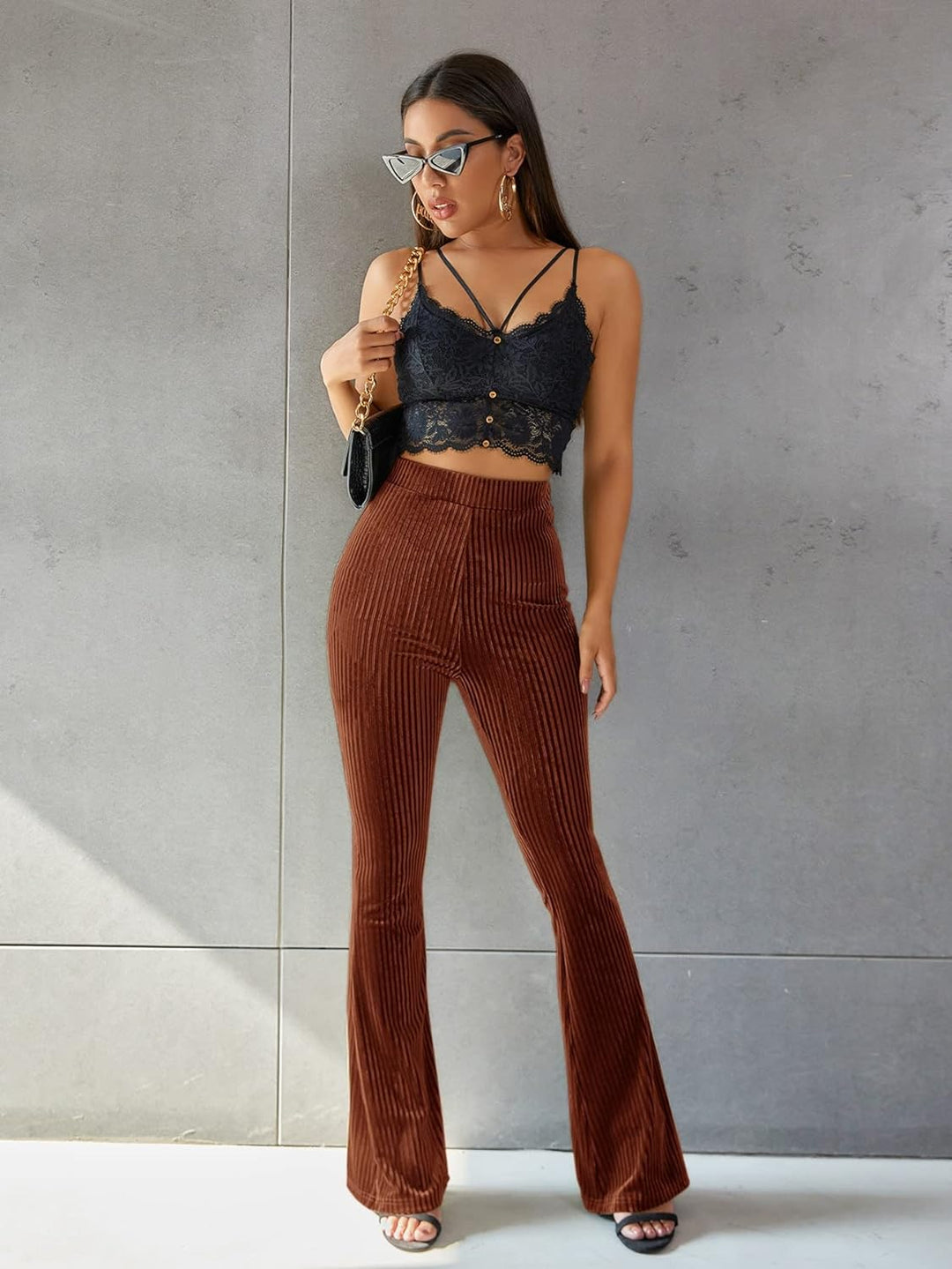 Carla - Flared Corduroy Pants
