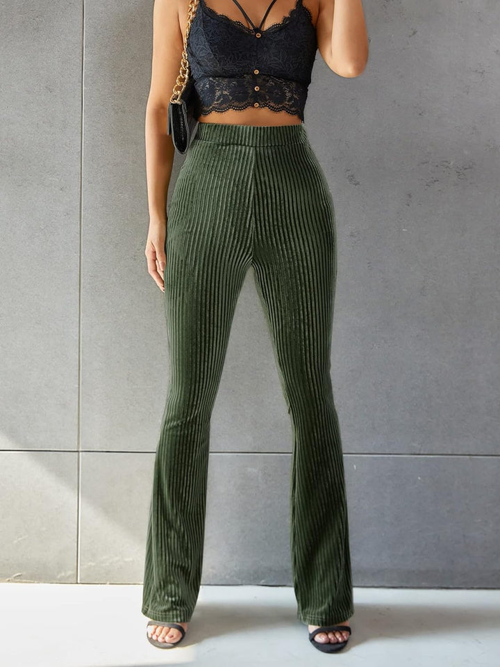 Carla - Flared Corduroy Pants
