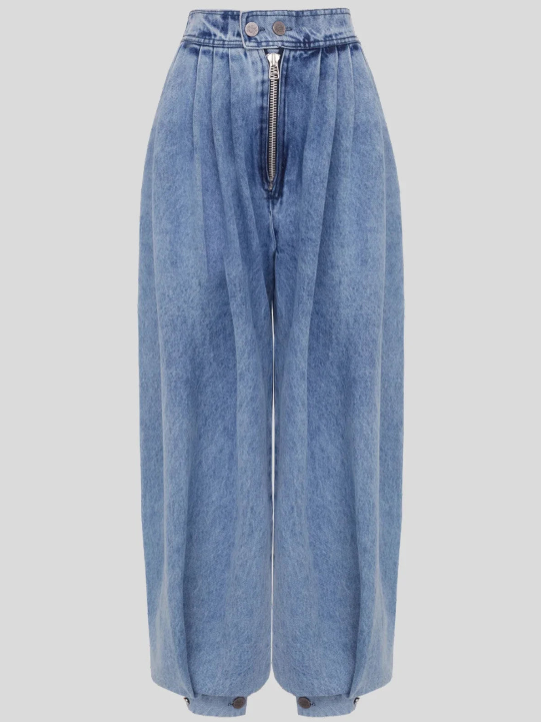 Genoveffa Chic Denim Jeans, view 4 - Elena Harper