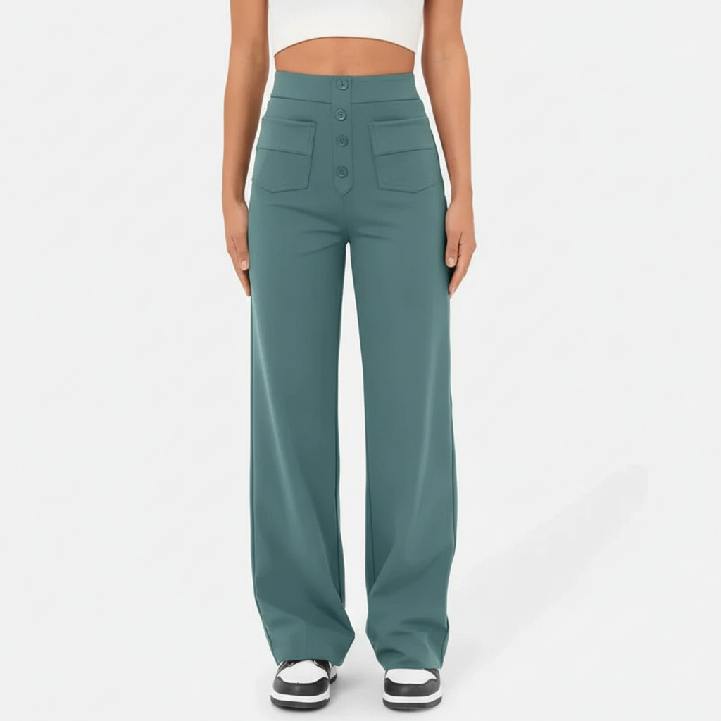 High-Waisted Pants Selina, view 4 - Elena Harper