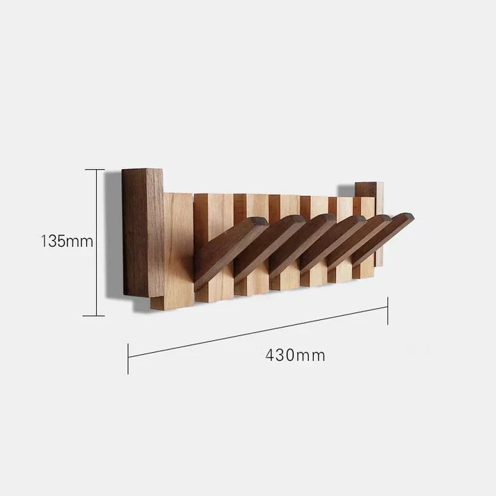 Wooden Hallway Coat Rack - HarmonyHook
