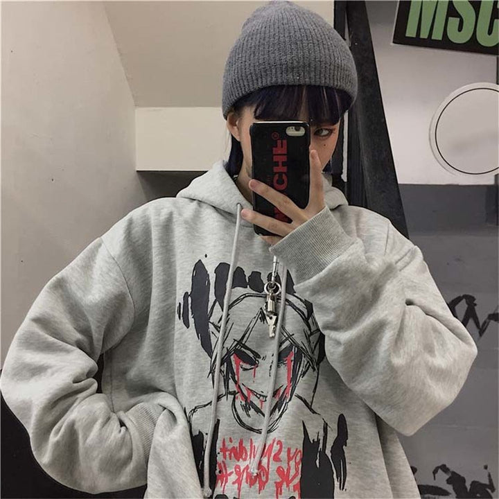 Hoodie Women | Oversized with Statement Print