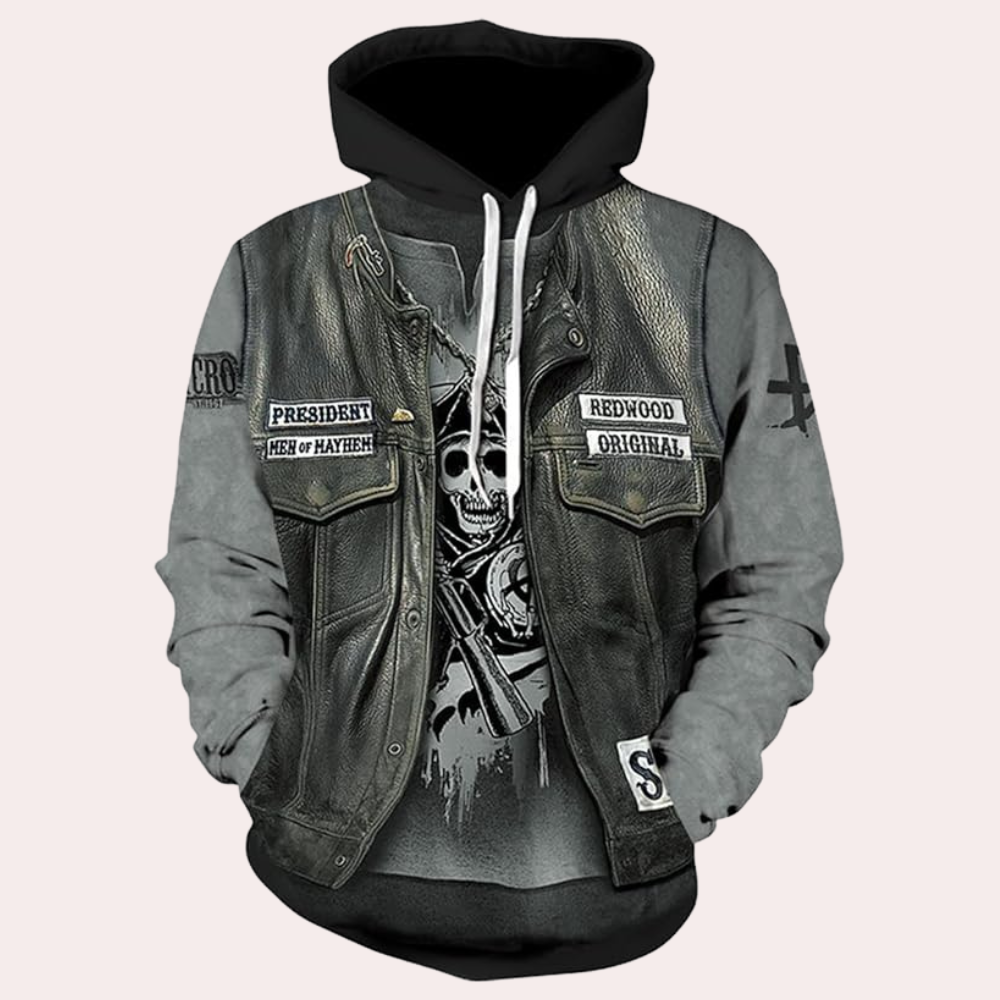 Hoodie for Men | Warm with Statement Print