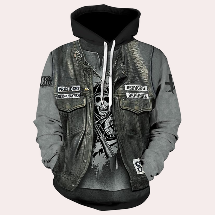 Hoodie for Men | Warm with Statement Print