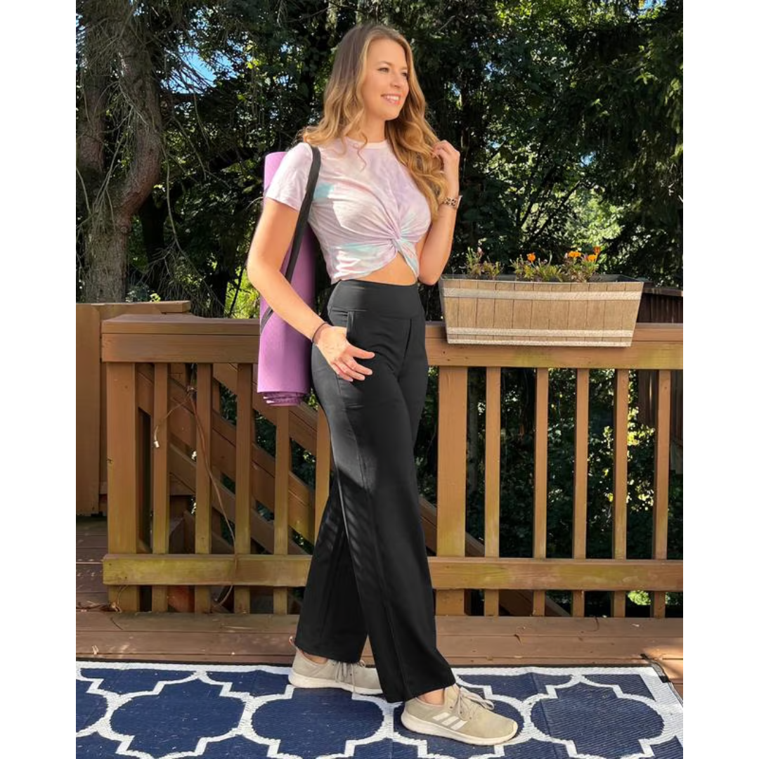 Women's Trousers | High Waist & Shaping Effect