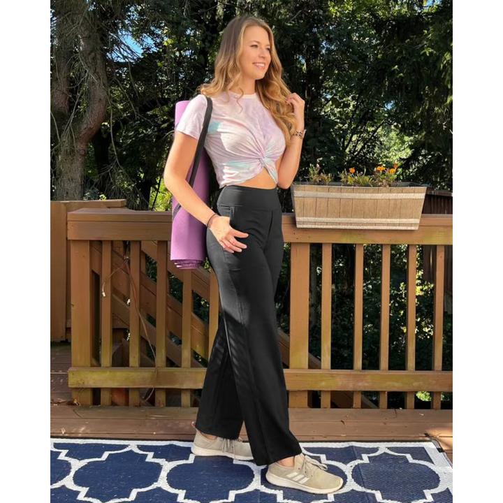 Women's Trousers | High Waist & Shaping Effect