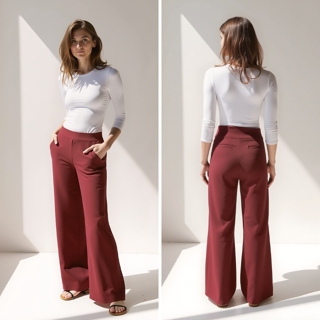 Women's Trousers | High Waist & Shaping Effect