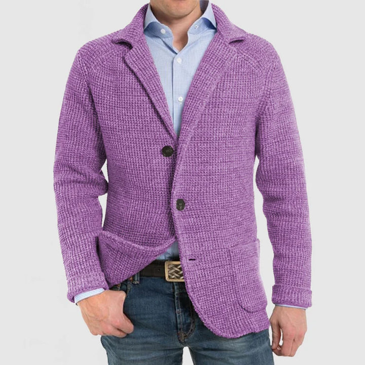 Elegant Men's Cardigan for Business and Leisure