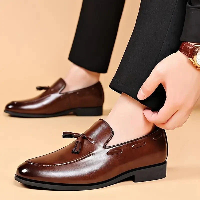 Hardik Orthopedic Leather Loafer - Elena Harper