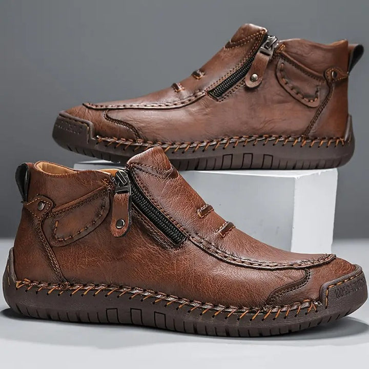 Federico | Leather Ankle Boot, Handmade