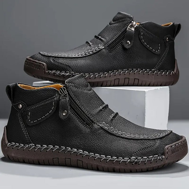 Federico | Leather Ankle Boot, Handmade