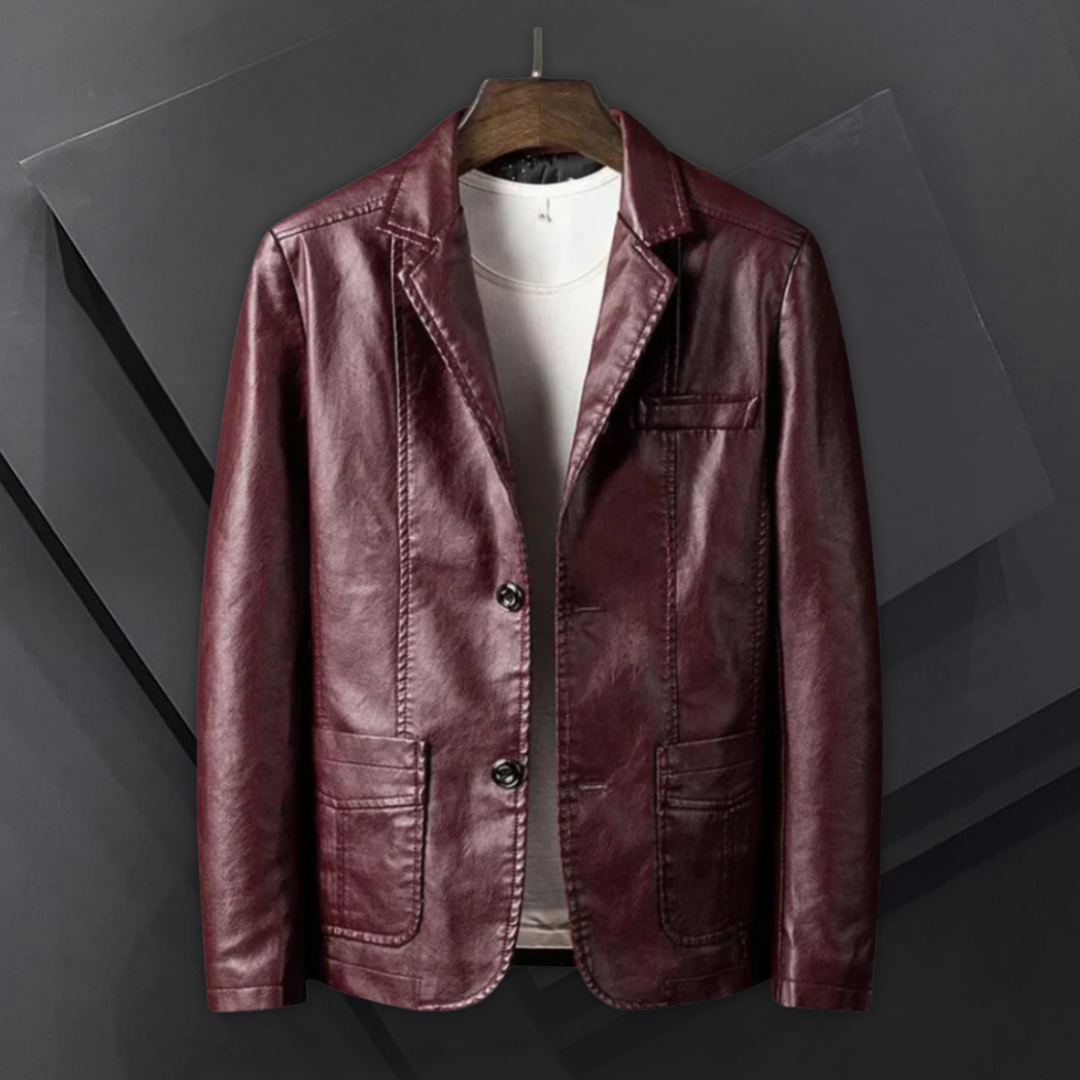 Kelvin™ | Leather Vintage Jacket